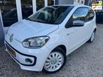 Volkswagen Up! 1.0 HIGH UP WHITE! NAVI/ AIRCO/BlueMotion, Euro 5, Gebruikt, Up!, 4 stoelen