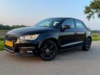 Audi A1 1.4TFSI 92KW SB H6 EU6 2015 Zwart, Auto's, Voorwielaandrijving, 125 pk, 4 cilinders, Zwart