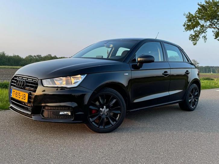 Audi A1 1.4TFSI 92KW SB H6 EU6 2015 Zwart, Auto's, Audi, Particulier, Benzine, Hatchback, Handgeschakeld, Geïmporteerd, Zwart