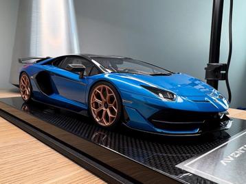 Dino Models Lamborghini Aventador Svj (Blue Uranus) beschikbaar voor biedingen
