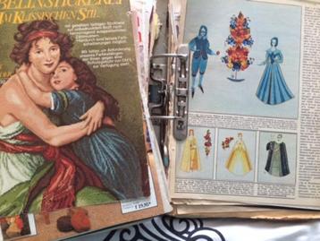 map vol patronen en voorbeelden borduren haken breien naaien beschikbaar voor biedingen