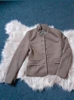 Dames jasje/blazer, donkergroen, maat 36, suède, NIEUW, Kleding | Dames, Jasjes, Kostuums en Pakken, B three, Ophalen of Verzenden