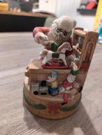 Vintage muziekdoos kerstman, Ophalen of Verzenden, Zo goed als nieuw