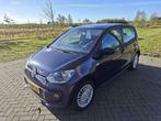 Volkswagen up! High up 1.0 75pk AUT 2014 Blauw dealeronderh, Euro 5, Stof, Up!, Origineel Nederlands