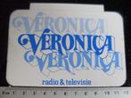 sticker Veronica radio & televisie logo, Verzenden, Zo goed als nieuw, Film, Tv of Omroep