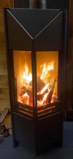Mooie Harrie Leenders Houtkachel, Gebruikt, Houtkachel, Ophalen of Verzenden, Vrijstaand