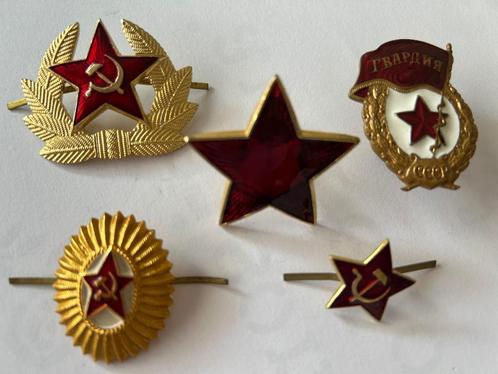 Emblemen van Sovjet Unie, Verzamelen, Militaria | Algemeen, Landmacht, Embleem of Badge, Overige gebieden, Verzenden