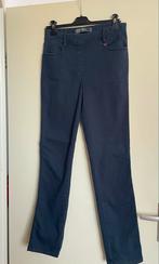 TONI Slim Fit Broek - Donkerblauw - Maat 38, Kleding | Dames, Broeken en Pantalons, Maat 38/40 (M), Blauw, Ophalen of Verzenden