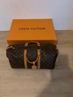 Louis Vuitton keepall 55 vintage, Ophalen of Verzenden, Zo goed als nieuw, Zwart