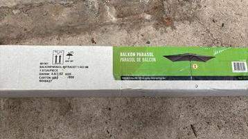Handson balkonparasol zgn 1,5x2,5 beschikbaar voor biedingen