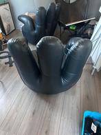Draaiende Game Stoel / Fauteuil, Ophalen, Gebruikt, Leer, 75 tot 100 cm