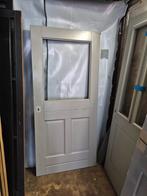 93x201,5cm voordeur buitendeur hardhout grijs gegrond JH14, Ophalen, 80 tot 100 cm, ., Nieuw