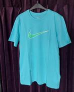 Nike Swoosh Slimfit T-Shirt Lichtblauw (M), Ophalen of Verzenden, Nieuw, Blauw