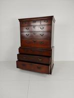 "George III landelijke tallboy / chest on chest, Huis en Inrichting, Kasten | Ladekasten, Ophalen, 100 tot 150 cm, 5 laden of meer