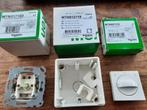 Set 3 standen schakelaar - polarwit - merten m-smart- schnei, Ophalen of Verzenden, Nieuw