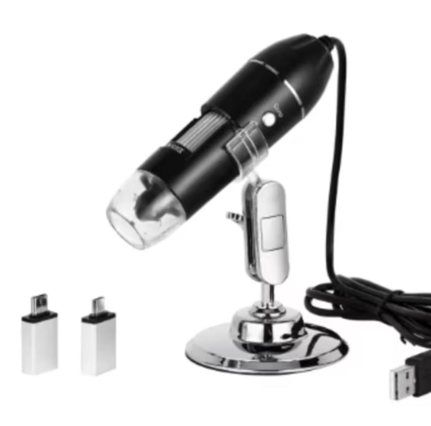 Digitale USB Microscoop 1600X met USB aansluiting 1080p, Ophalen of Verzenden, Nieuw, 1000x of meer