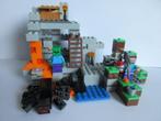 21113 Minecraft, De Grot, The Cave, met bouwtekening, Complete set, Ophalen of Verzenden, Lego, Zo goed als nieuw