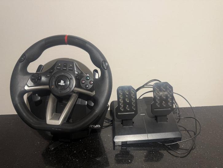 Hori racing wheel apex racestuur, Spelcomputers en Games, Spelcomputers | Overige Accessoires, Zo goed als nieuw, Ophalen of Verzenden