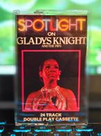 Cladys knight & the pips - spotlight on - cassette, Cd's en Dvd's, Cassettebandjes, Pop, Gebruikt, 1 bandje, Verzenden
