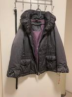 MS korte  jas, Kleding | Dames, Jassen | Winter, Ophalen of Verzenden, Maat 46/48 (XL) of groter, Grijs