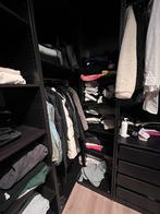 Donkerbruine IKEA Pax kast 240cm hoog, Huis en Inrichting, Kasten | Kledingkasten, Ophalen, Zo goed als nieuw, 50 tot 75 cm, 200 cm of meer