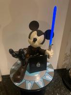 Zeldzaam Mickey Mouse Anakin Skywalker Beeld met Lichtzwaard, Ophalen of Verzenden, Mickey Mouse, Zo goed als nieuw, Beeldje of Figuurtje