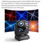 150W LED Moving Head DJ Licht nieuw, Muziek en Instrumenten, Ophalen of Verzenden, Nieuw, Licht, Geluidgestuurd