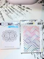 Art stamps stempels, Ophalen of Verzenden, Zo goed als nieuw, Cricut