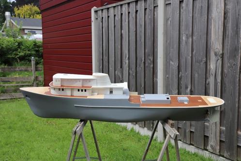 Zeesleper Elbe 1:33, Hobby en Vrije tijd, Modelbouw | Boten en Schepen, Zo goed als nieuw, 1:32 tot 1:50, Overige merken, Ophalen