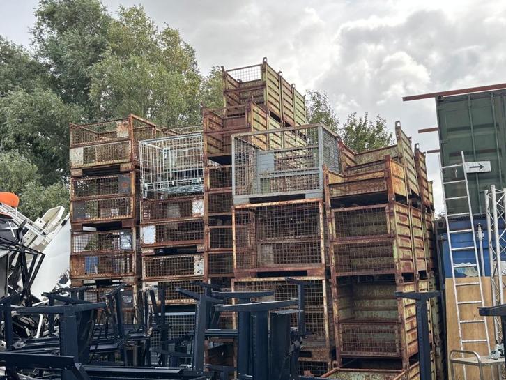 gitterbox gaascontainer diverse, Doe-het-zelf en Verbouw, Kratten en Dozen, Gebruikt, Krat, 100 cm of meer, 50 cm of meer, 60 cm of meer