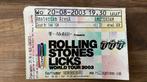 Concertkaartje Rolling Stones 2003, Gebruikt, Ophalen of Verzenden