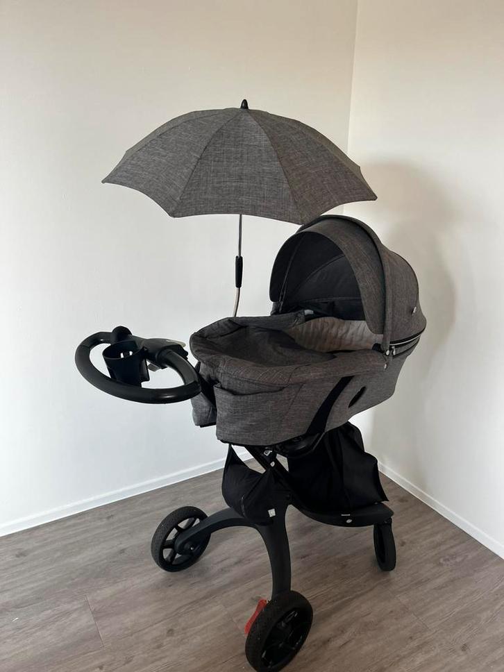 Stokke Xplory v6 Compleet + Extra's!, Kinderen en Baby's, Kinderwagens en Combinaties, Zo goed als nieuw, Combiwagen, Overige merken