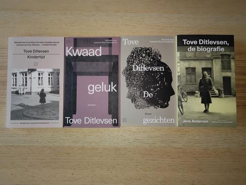 Tove Ditlevsen Kindertijd Kwaad geluk De gezichten, Boeken, Literatuur, Zo goed als nieuw, Nederland, Ophalen of Verzenden