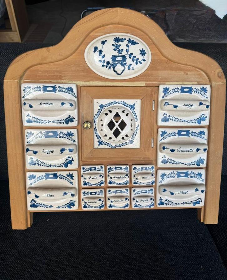 Kruidenierskastje inclusief bezorgen, Antiek en Kunst, Curiosa en Brocante, Ophalen of Verzenden