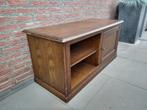 Houten (Televisie ) kastje, Ophalen, Gebruikt, 100 tot 150 cm, Minder dan 100 cm