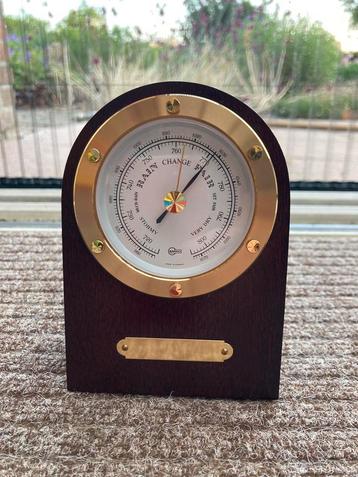 Nieuw - prachtige retro houten barometer BARIGO beschikbaar voor biedingen