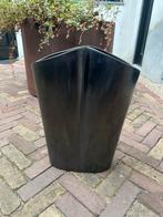 Vaas Hydromiek - 50 cm hoog , mooie keramische vaas, Ophalen, Steen, Minder dan 60 cm, Zo goed als nieuw