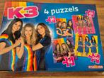 Puzzel k3 4 puzzels compleet, Ophalen of Verzenden, 10 tot 50 stukjes, Zo goed als nieuw