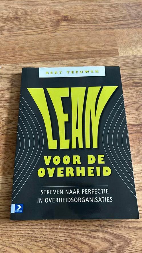 Bert Teeuwen - Lean voor de overheid, Boeken, Wetenschap, Nieuw, Ophalen of Verzenden