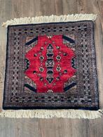 Perzisch Tafelkleed 78x78cm zonder de franjes, Gebruikt, Vierkant, Rood, 50 tot 100 cm