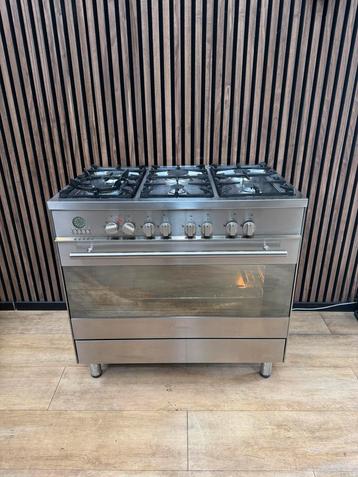Mooie Rvs Boretti M-systeem Fornuis 90 cm (Gratis bezorgen) beschikbaar voor biedingen