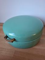 Emaille vlaaitrommel. Zeldzaam, Ophalen of Verzenden