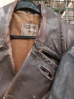 Leren vintage solex moterjassen, Ophalen, Gedragen