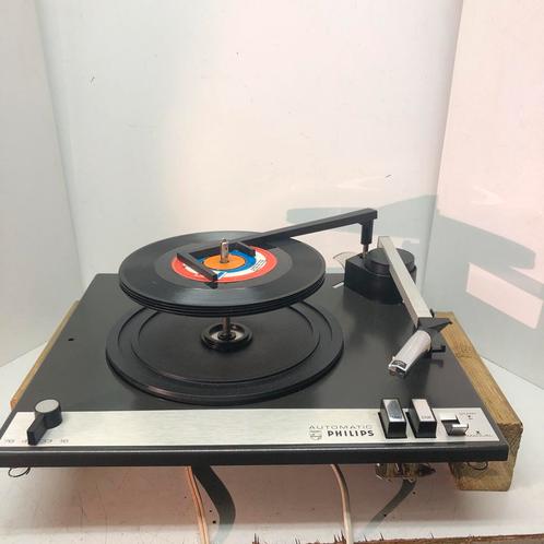 Grundig / Philips Automatic 36 inbouw platenspeler wisselaar, Audio, Tv en Foto, Platenspelers, Zo goed als nieuw, Philips, Verzenden
