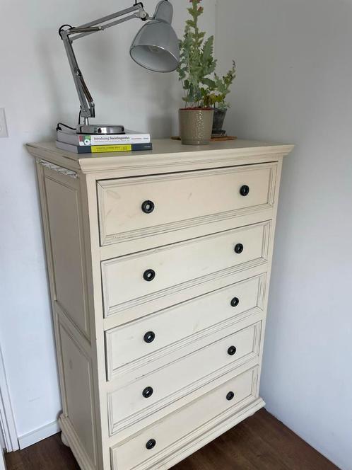 Klassieke Ladenkast met 5 Lades - Vintage Look, Antiek en Kunst, Antiek | Meubels | Kasten, Ophalen