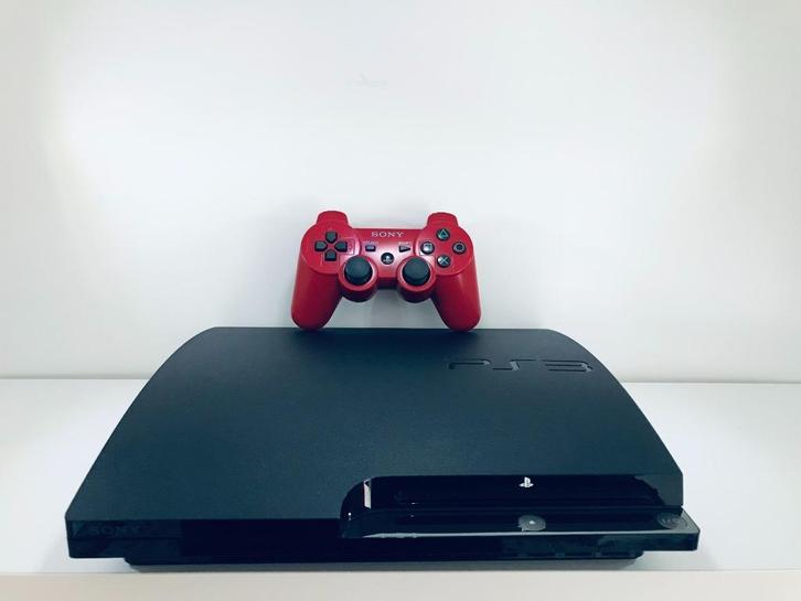 PS3 - Slim Console 120GB + Rode Controller + Kabels, Spelcomputers en Games, Games | Sony PlayStation 3, Zo goed als nieuw, Overige genres