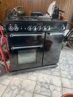 Falcon fornuis met dubbel oven en afzuigkap, 60 cm of meer, Ophalen of Verzenden, Zo goed als nieuw, Gas