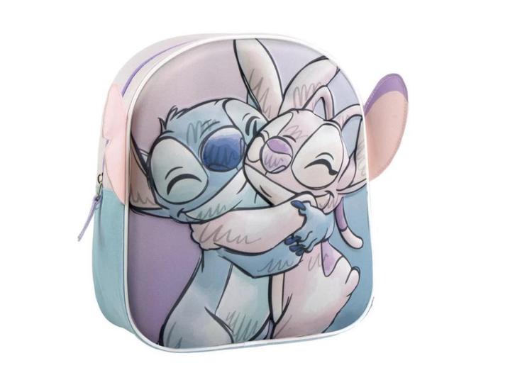 Stitch en Angel Rugzak 3D - 31 cm - Disney, Sieraden, Tassen en Uiterlijk, Tassen | Rugtassen, Nieuw, Disney of Dora, 25 tot 40 cm