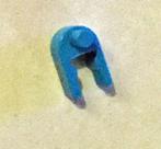 Knex los onderdeel blauw N, Kinderen en Baby's, Speelgoed | Bouwstenen, Ophalen of Verzenden, Zo goed als nieuw, K'nex