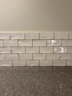 Witte Glossy Wandtegels 7,5x15cm, Doe-het-zelf en Verbouw, Tegels, Ophalen, Nieuw, Minder dan 20 cm, Minder dan 5 m²